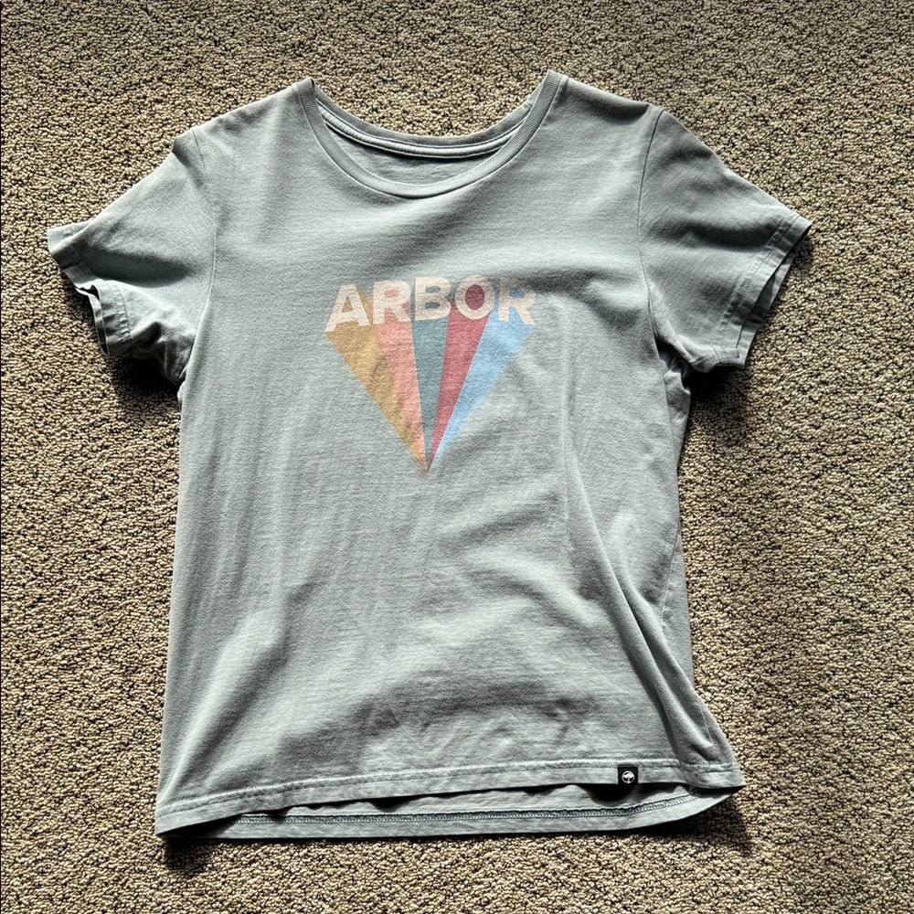 Arbor Graphic T-Shirt - Gray green